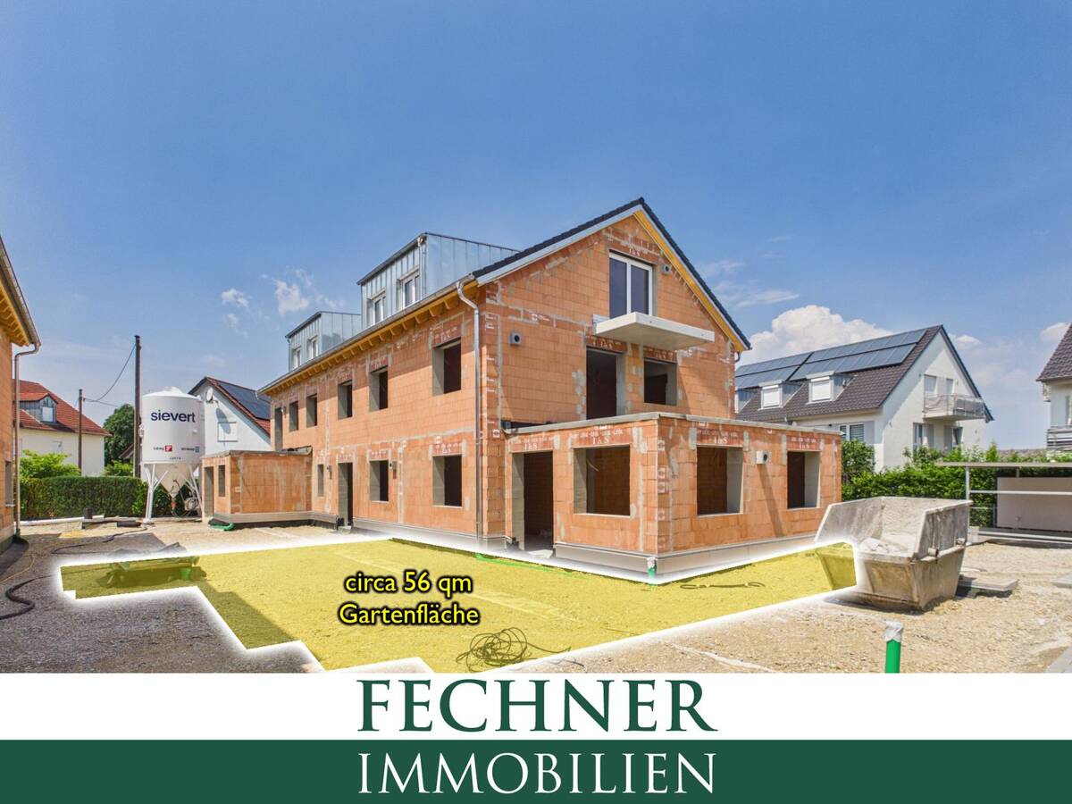 3-Zimmer-Erdgeschosswohnung in ruhiger Lage - individuelle Ausstattung möglich, Wallbox vorbereitet! – 85051 Ingolstadt – Bild 1 von 9