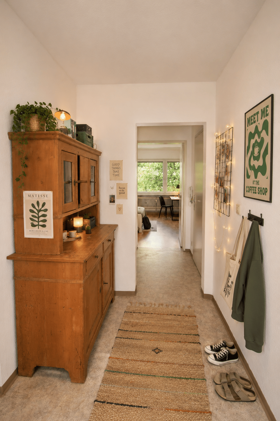 Ruhiges 1-Zi.-Appartement mit tollem S/O-Balkon, unverbaubarem Ausblick und Garage – Stuttgart – Vorschaubild 8