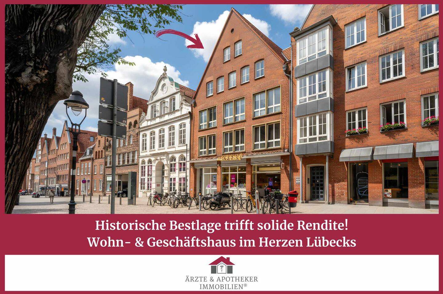 Historische Bestlage trifft solide Rendite - Wohn- & Geschäftshaus im Herzen Lübecks