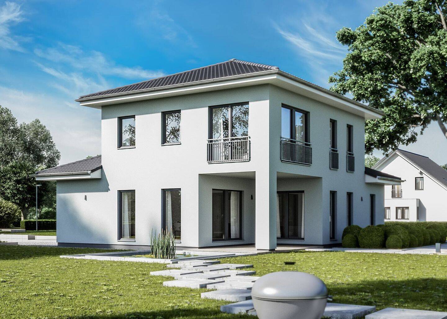 Design trifft Effizienz: 197 m² Stadthausvilla für modernes, nachhaltiges Wohnen – Hamburg – Vorschaubild 2