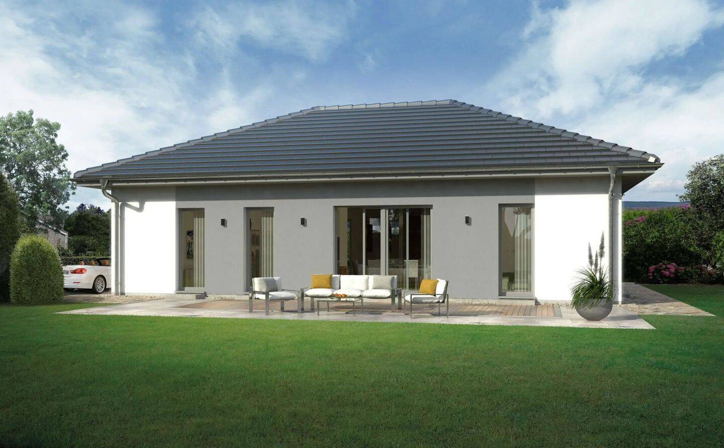 Wohnen auf einer Ebene - stilvoll, energieeffizient & zukunftssicher inkl. Grundstück – Korschenbroich – Bild 1 von 9