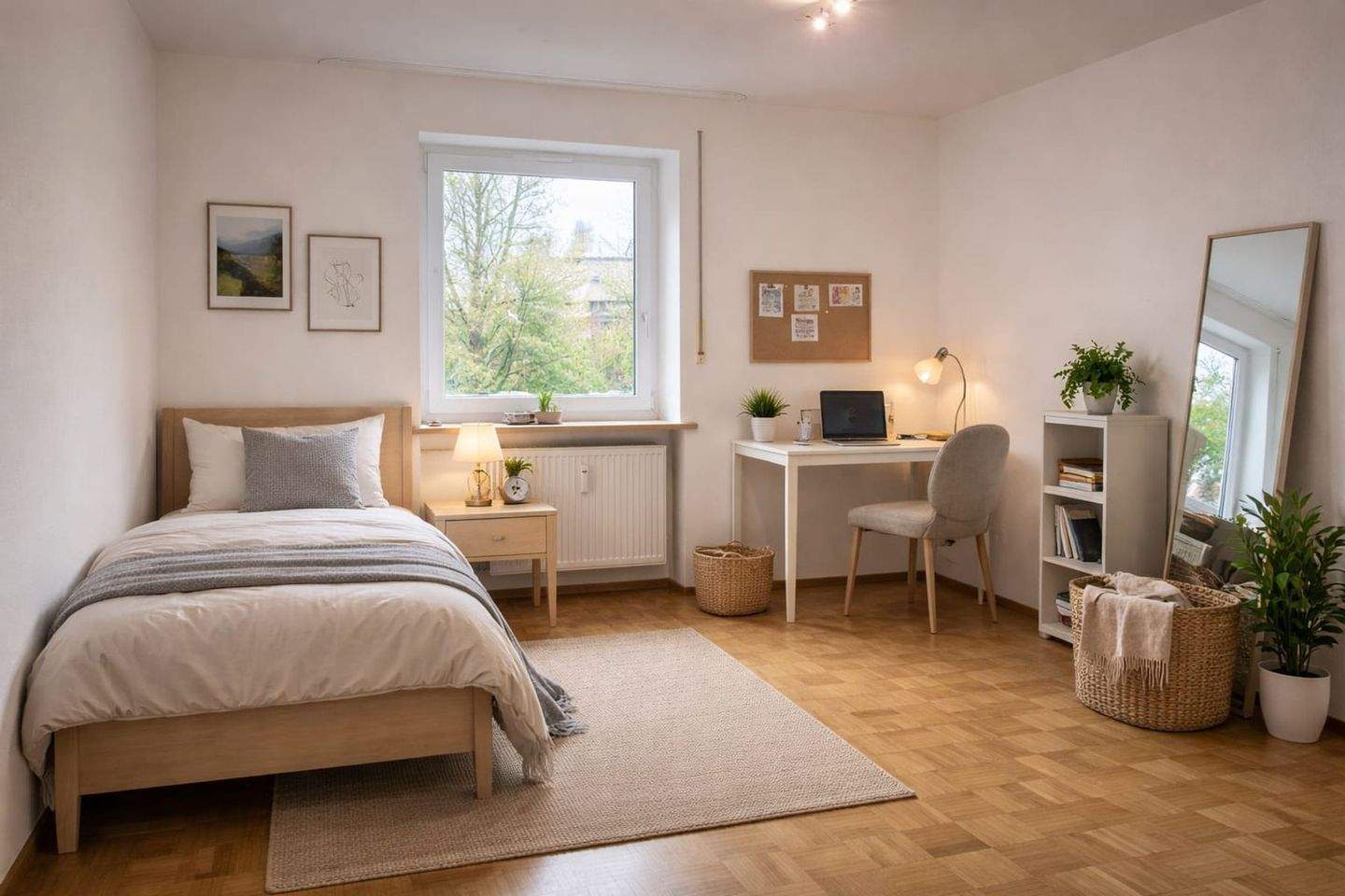 Attraktive Kapitalanlage inkl. TG-Stellplatz in Augsburg: Leerstehend, modernisiert & WG-geeignet – Augsburg – Bild 1 von 9