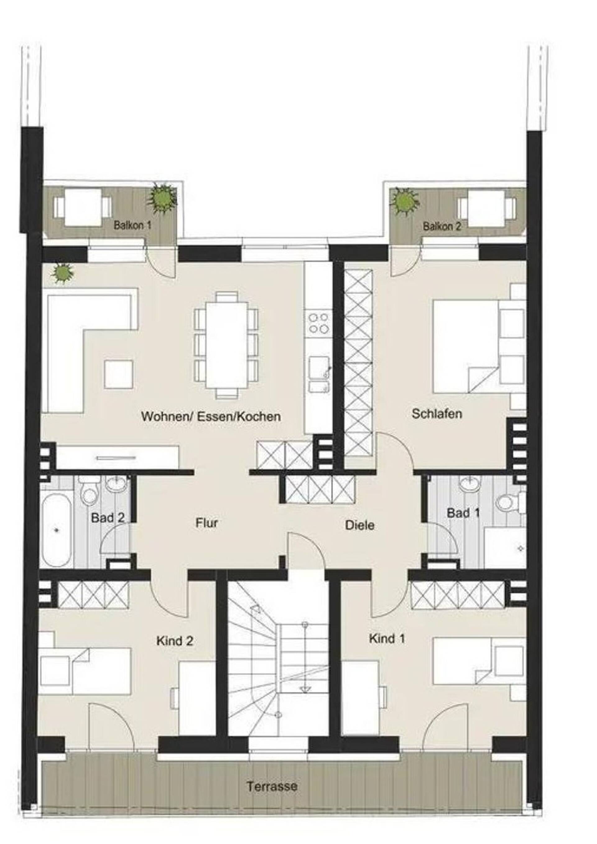 Etagenwohnung in 50672 Köln mit 101 m² kaufen