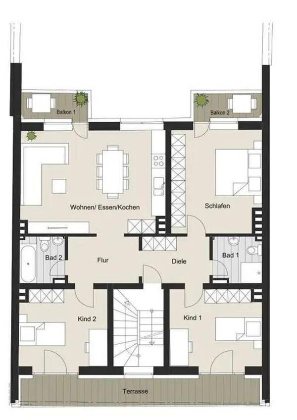 Terrassenwohnung in 50672 Köln mit 101 m² kaufen