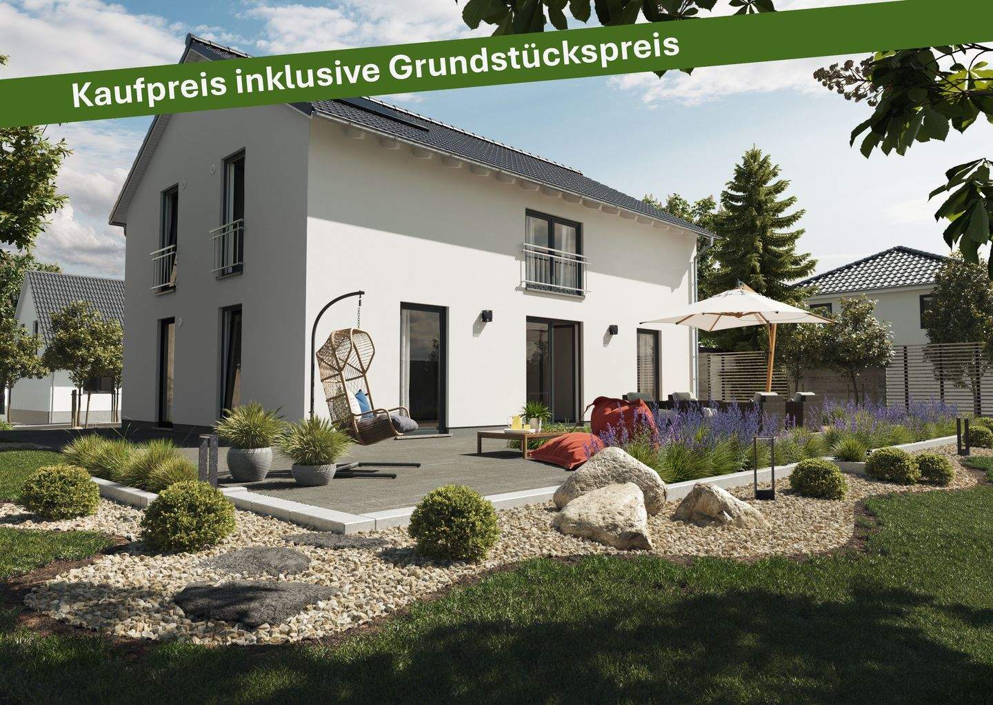 Mit Grundstück: Zeitlose Eleganz im modernen Town & Country Landhaus in Ahnatal OT Heckershausen – Ahnatal – Bild 1 von 9