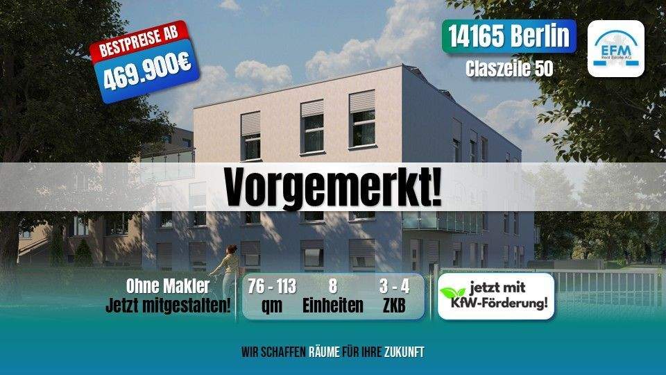 ++ZINS-/MIET-/ENERGIESPAREND++ 3 ZKB mit KfW 100.000€-Darlehen