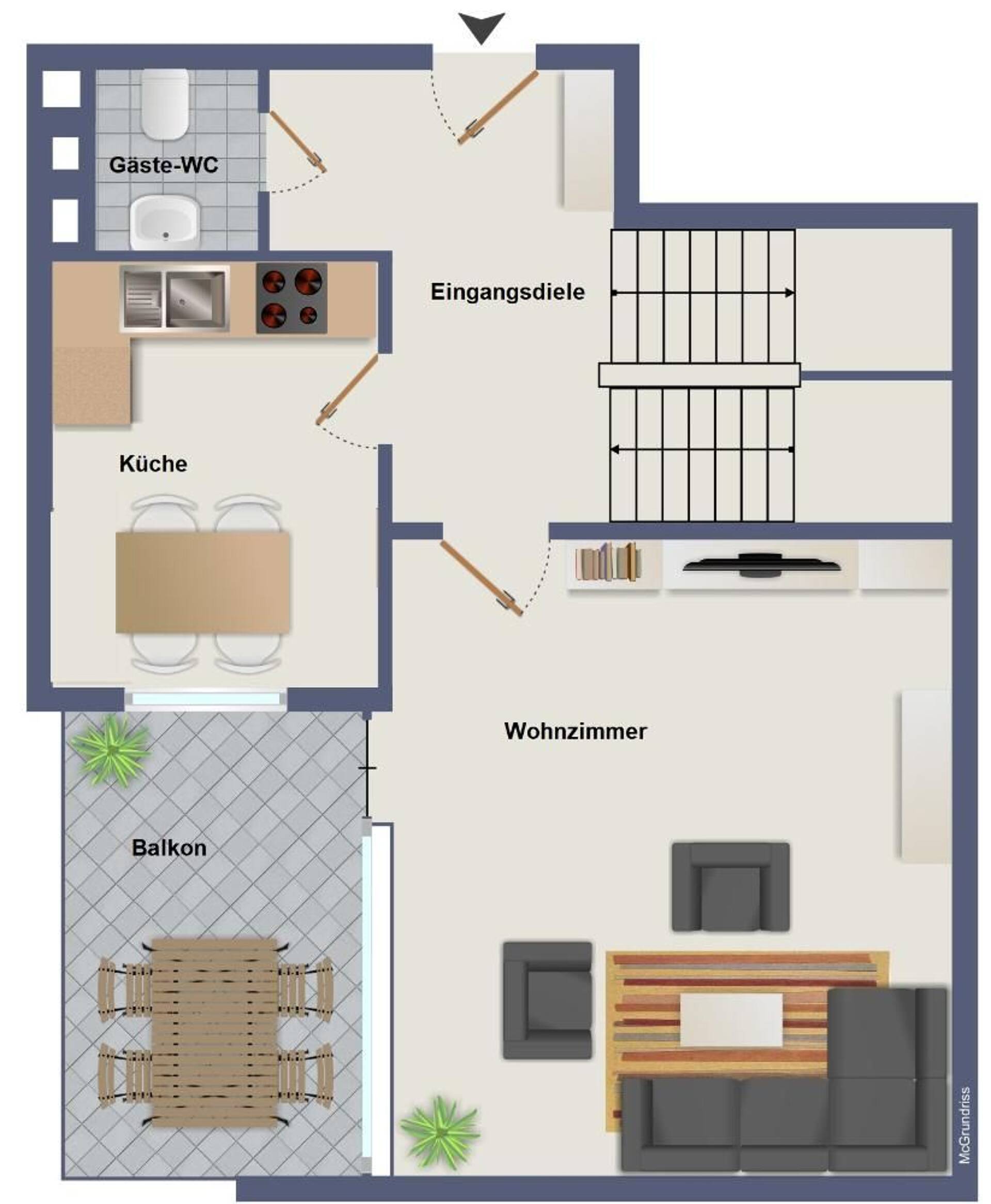 Maisonettewohnung in 58511 Lüdenscheid mit 80 m² kaufen