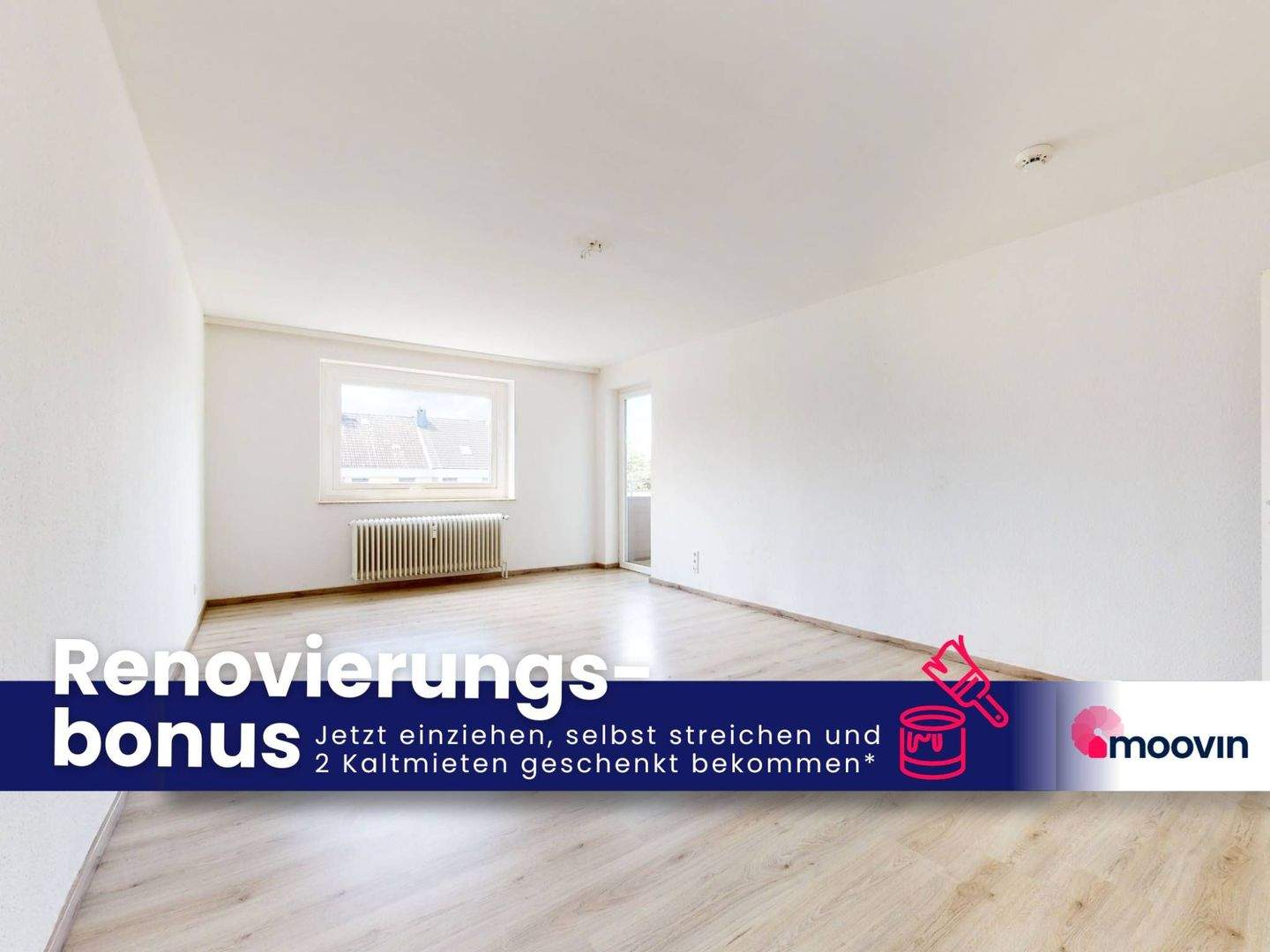 Einziehen und Bonus sichern: Großzügige 3-Zimmer-Wohnung mit Einbauküche und Balkon in Braunschweig – Braunschweig – Bild 1 von 9