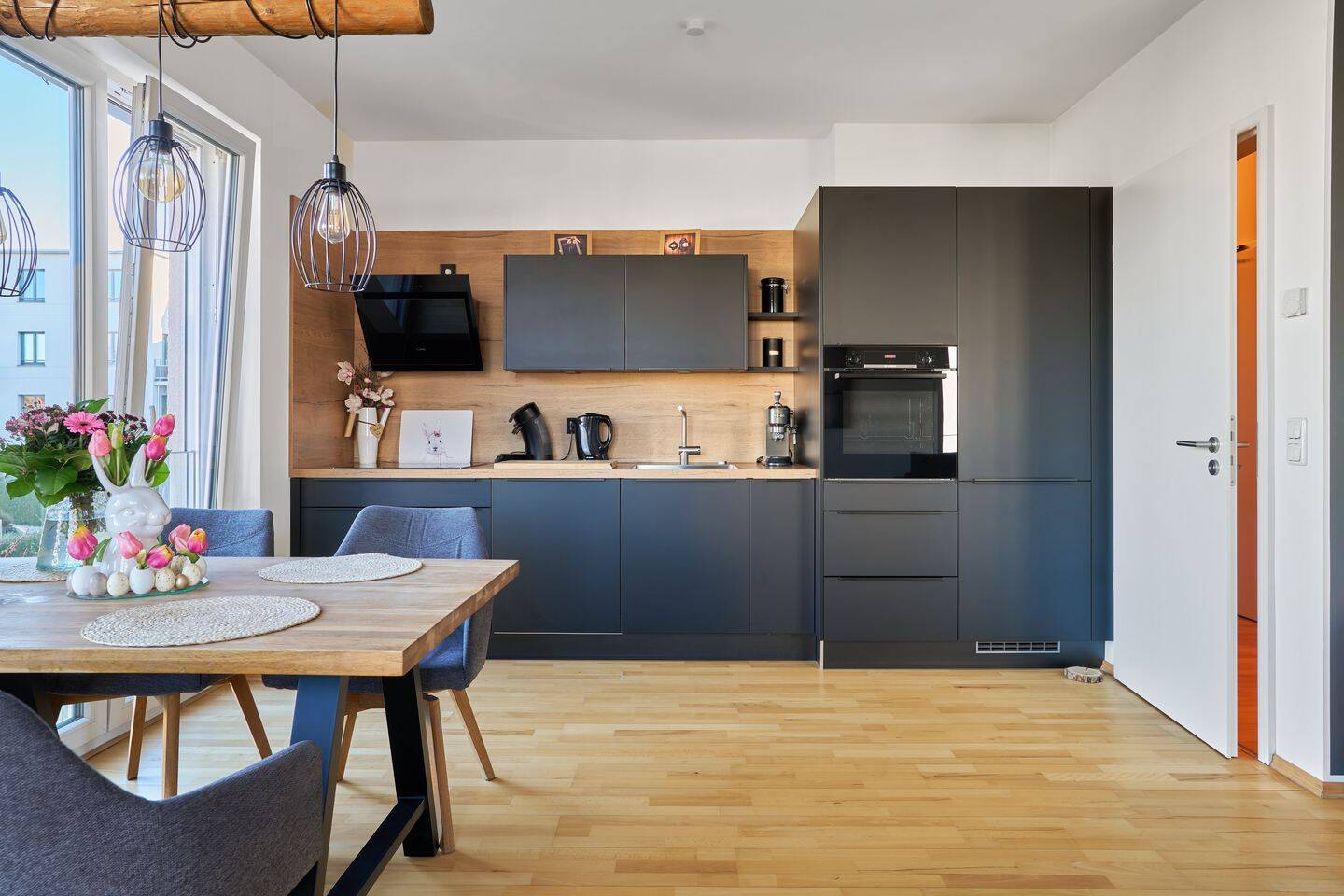 Modernes Wohnen im Grünen: Stilvolle 3-Zimmer-Wohnung mit Balkon in Berlin-Pankow – Berlin – Vorschaubild 3