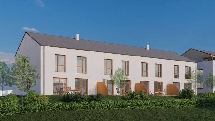 Auch als KfW 40 QNG Haus möglich. Einmaliges Architekten-Reihenhaus "Im Zentrum" Postbauer-Heng – Postbauer-Heng – Vorschaubild 2