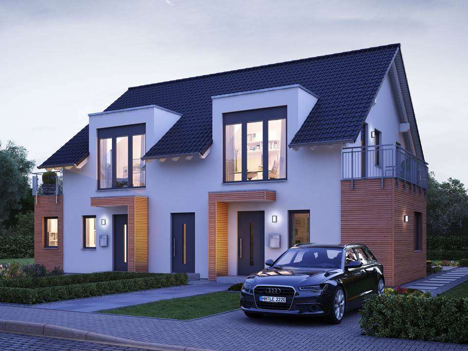 Neues Haus + mtl. Einnahmen? Bauen Sie Ihr Mehrfamilienhaus und vermieten Sie die andere Einheit – Oranienburg – Bild 1 von 9