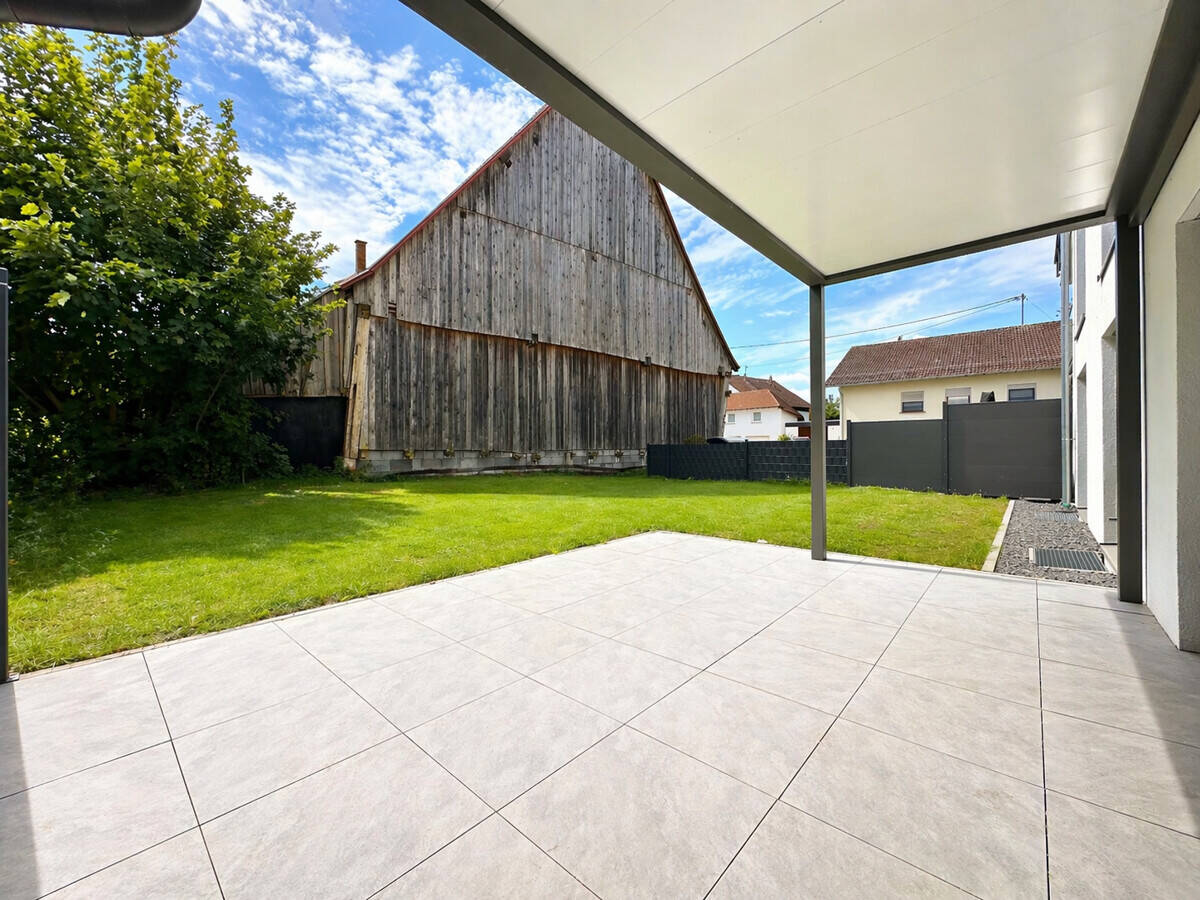 Moderne 3-Zimmer-Wohnung in Irslingen, mit Garten-Sondernutzungsrecht - Bezugsfertig