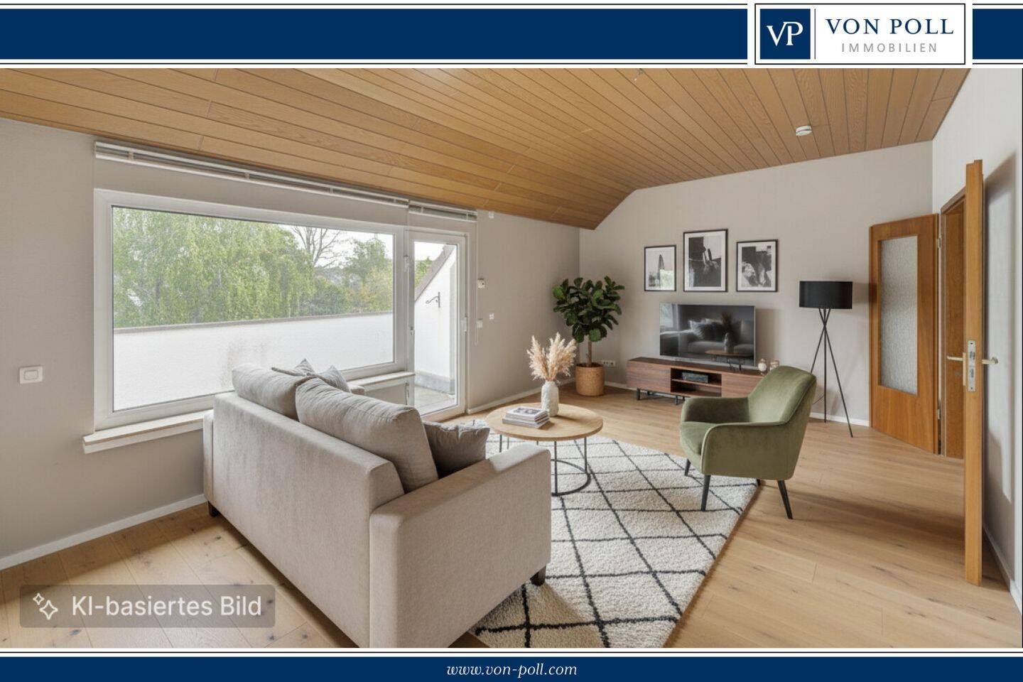Charmante 2-Zimmerwohnung mit Loggia in bevorzugter Lage des Dortmunder Südens – Dortmund – Bild 1 von 9