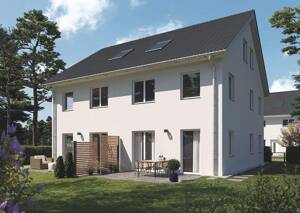 Schlüsselfertige Doppelhaushälfte in Fürth-Stadeln – modernes Familienwohnen mit Garten und KfW-55-Standard