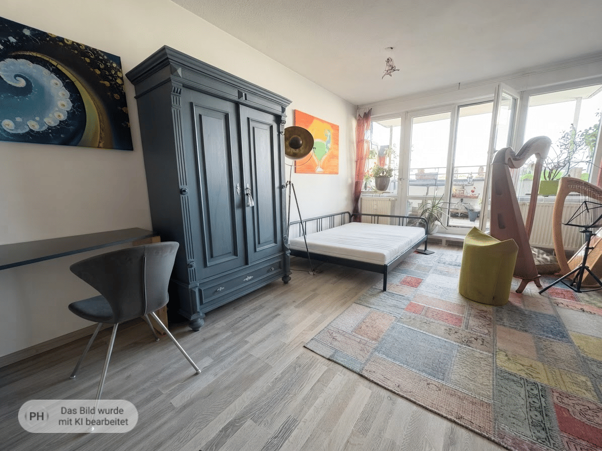 Charmante 2-Raum-Wohnung mit zwei Balkonen in begehrter Dresdner Lage – Dresden – Vorschaubild 4