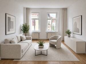 Bad, Küche, Böden, Wände neu 2022 · Fenster & Treppenhaus neu 2025 · bezugsfrei