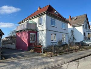 PURNHAGEN-IMMOBILIEN - Vegesack, vermietetes freist. 1-Fam.-Haus mit Garage und schönem Grundstück