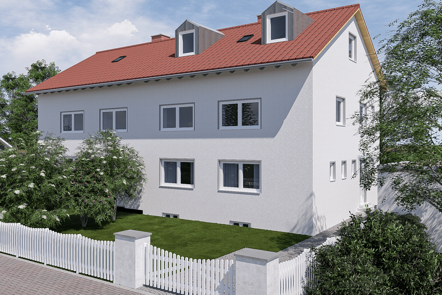 Teilsanierte geräumige Doppelhaushälfte mit großem Garten – Feldkirchen – Vorschaubild 2