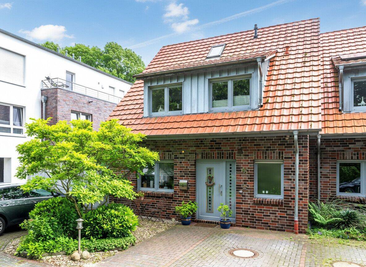 Junges, familienfreundliches Reihenendhaus mit schönem Garten in Nadorst
