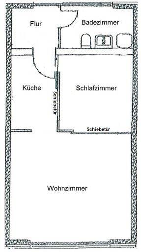 Appartment mit Top-EBK in entspannter Atmosphäre! – Leipzig – Vorschaubild 5
