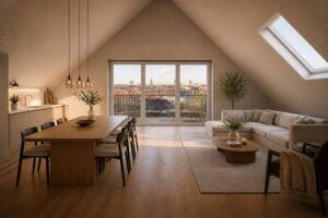 Exklusives Penthouse über den Dächern des Münsteraner Josephsviertels