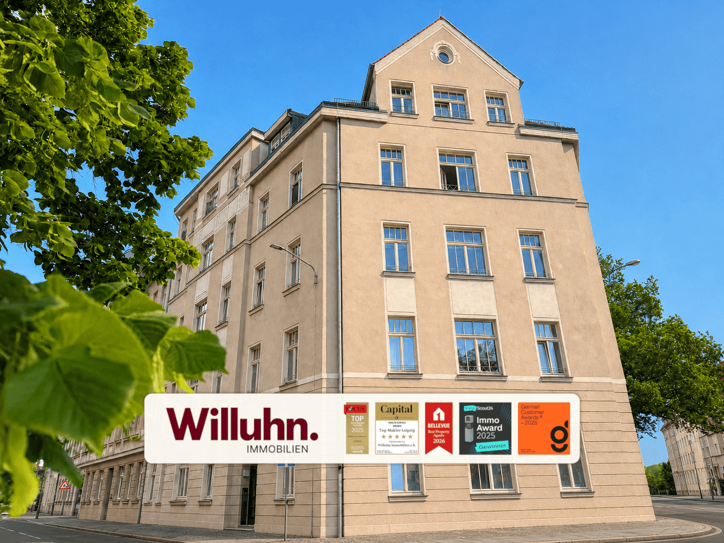 Kernsanierung in 2016 I 3-Zimmer I Hochparterre I Balkon I Tageslichtbad mit Wanne I Denkmalschutz