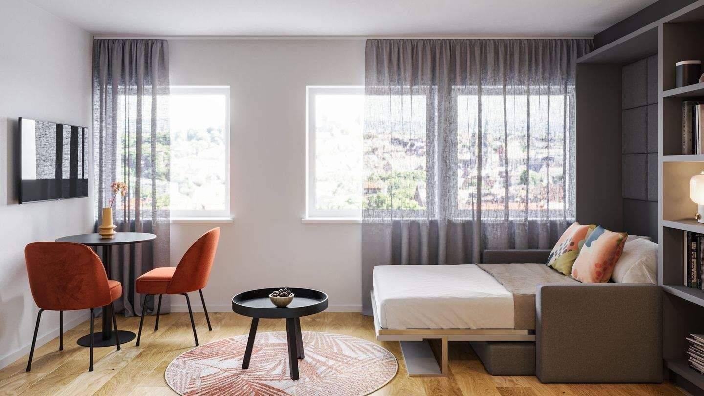 1,5-Zimmer- Apartment, vollmöbliert, zentral, Nahe der Altstadt - ab sofort frei!