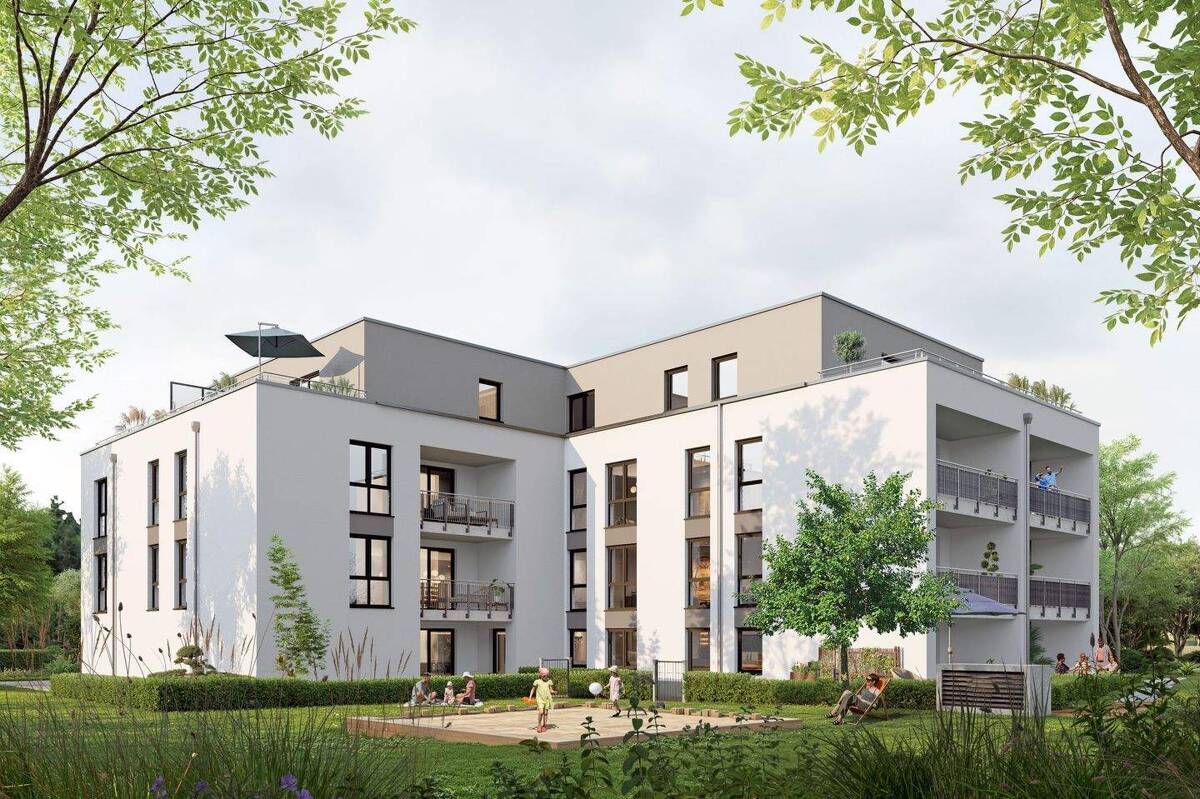 WE 03 - 94,6 m² Erdgeschoss mit Terrasse KFW Förderung möglich – 45133 Essen – Bild 1 von 1