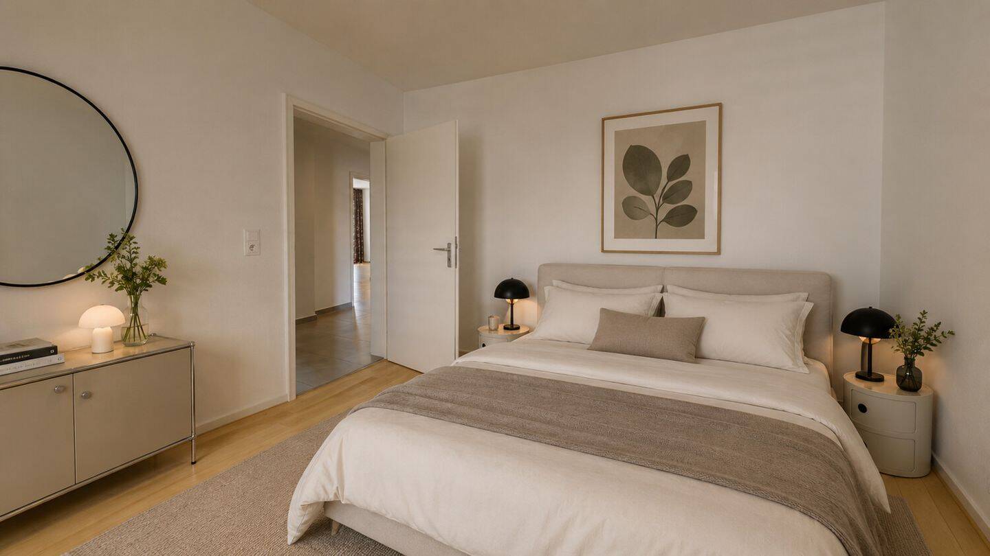 Hochwertige 4-Zimmer-Wohnung mit Südwestbalkon in Kirchheim bei München – Kirchheim bei München – Vorschaubild 3