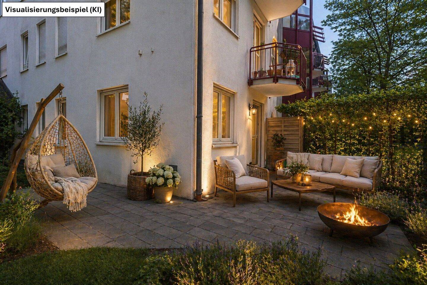 Helle 2,5-Zimmer-Erdgeschosswohnung mit großzügigem Garten – München – Bild 1 von 9
