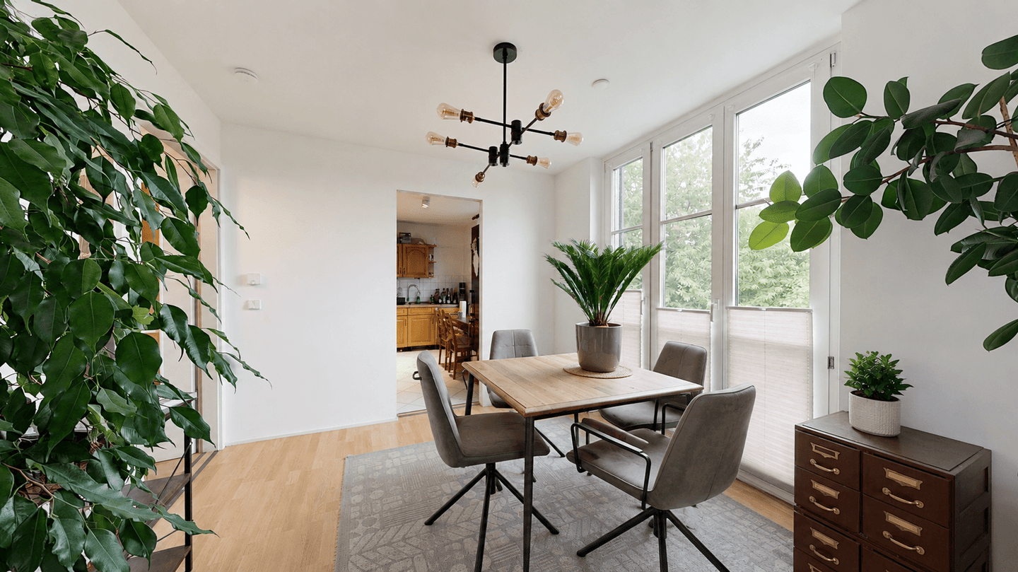 3-Zimmer-Wohnung mit Balkon | Gäste-WC | Aufzug | Tiefgaragenstellplatz – Leipzig – Vorschaubild 4
