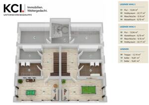 3-5 Zimmer-Wohnung mit separatem Privatbereich im Untergeschoss und großer Terrasse – 34128 Kassel – Vorschaubild 4