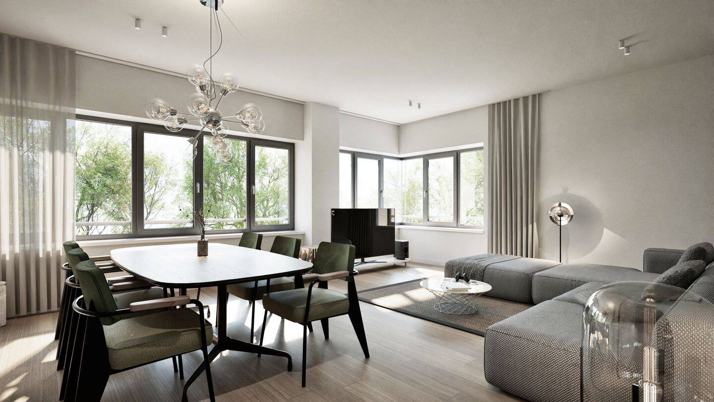 Licht, Raum und Design - großzügige 5-Zimmer-Stadtwohnung im 3. OG_Nr.23 – Augsburg – Vorschaubild 5