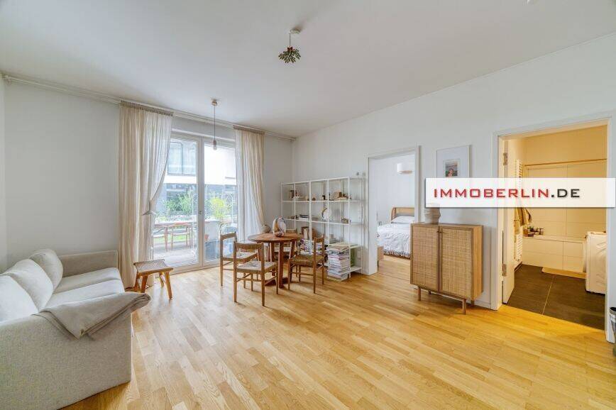 IMMOBERLIN.DE - Erstklassige Wohnung mit ruhiger Südwestterrasse in gefragter Lage