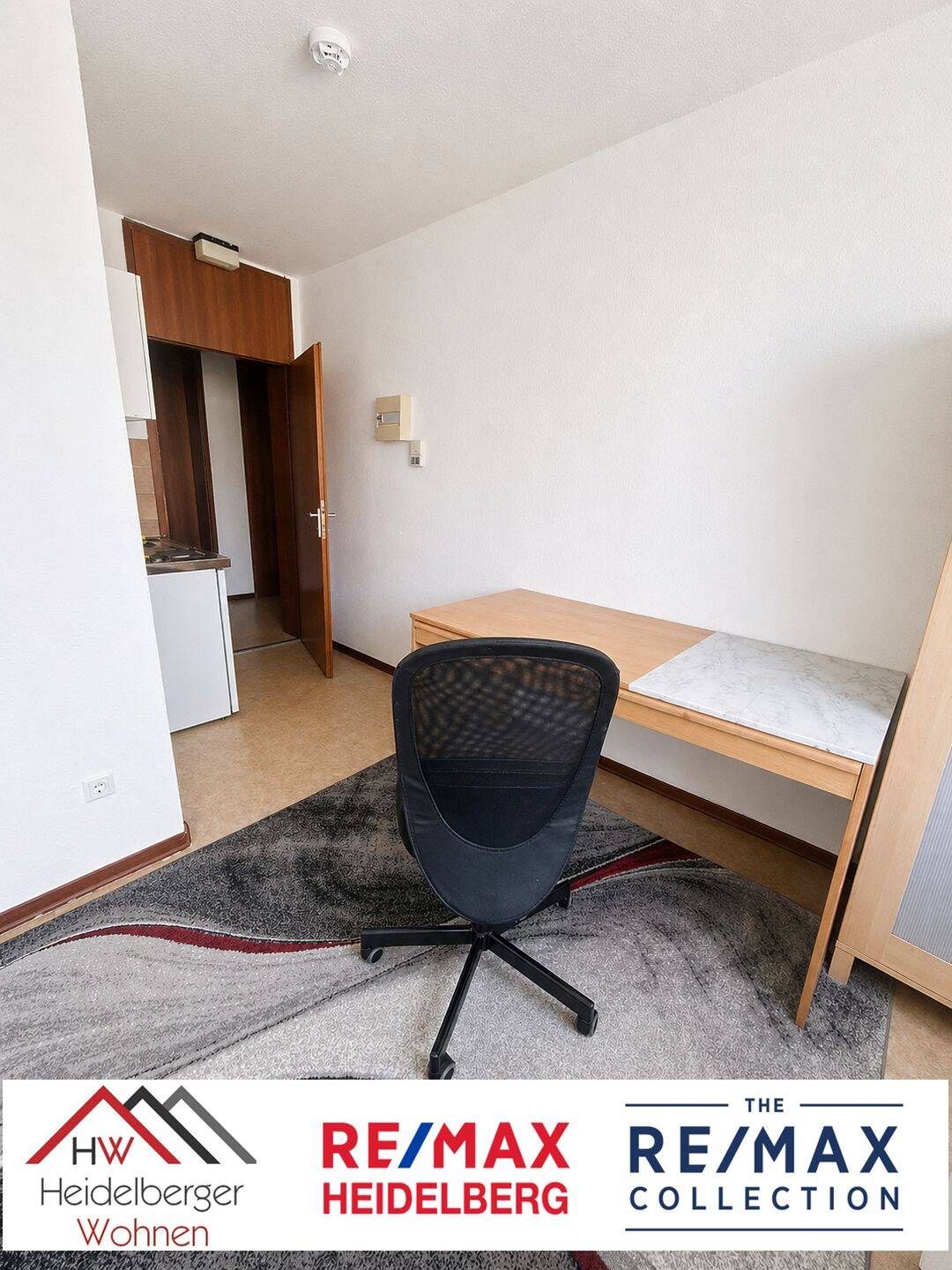 Möbliertes 1-Zimmer-Apartment mit 20 m² im 2. OG in Toplage von Kaiserslautern zu vermieten. – Kaiserslautern – Vorschaubild 2