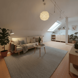 Schöne 2-Zimmer-Dachgeschosswohnung mit zusätzlichem Spitzboden