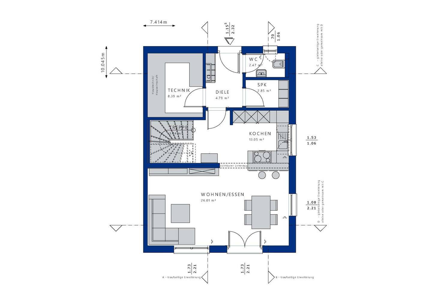 Für alle, die nicht irgendein Haus und Grundstück suchen. Wohnen auf neuem Niveau! – Bochum – Vorschaubild 6