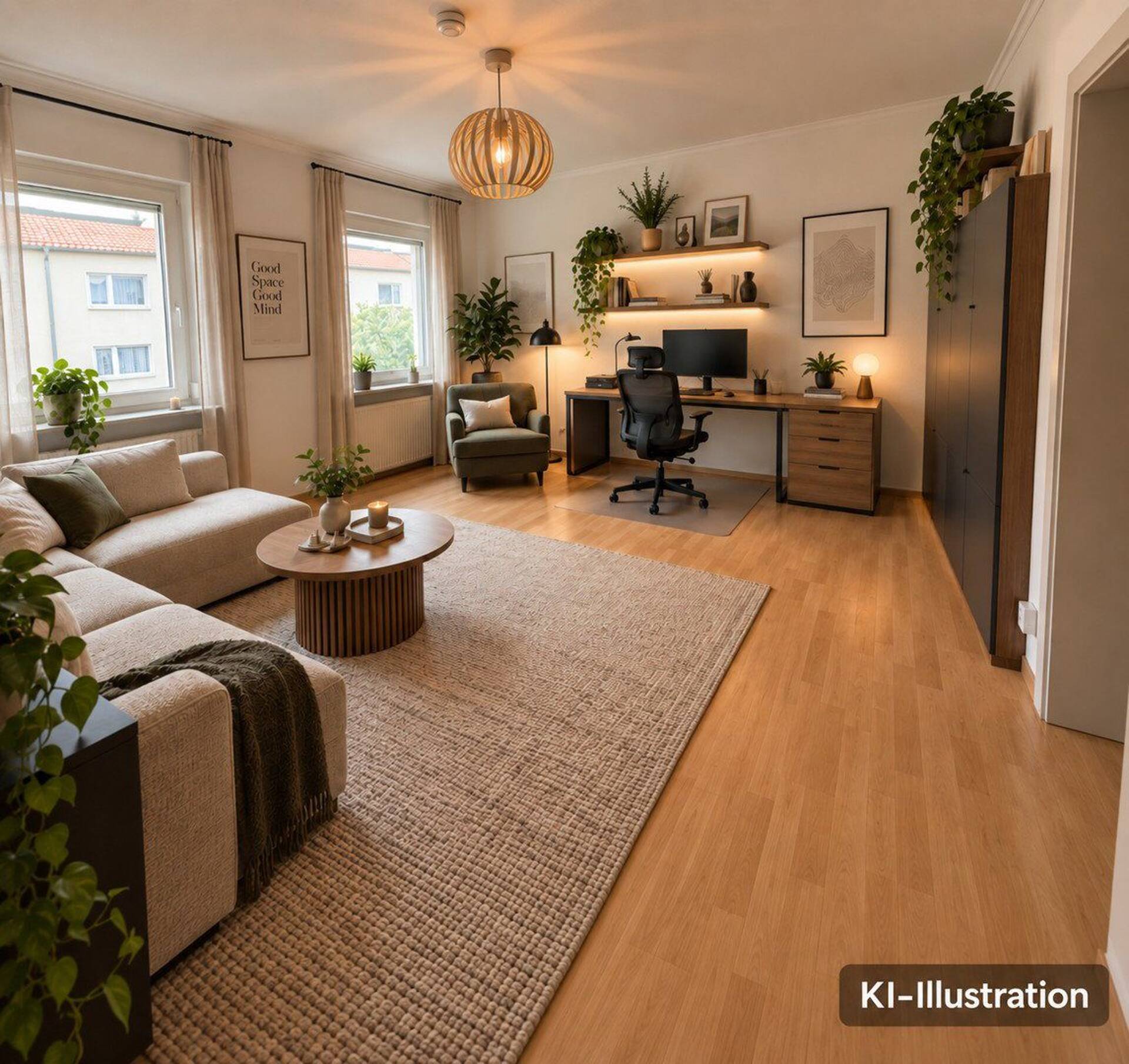 Etagenwohnung in 30655 Hannover mit 45,8 m² kaufen