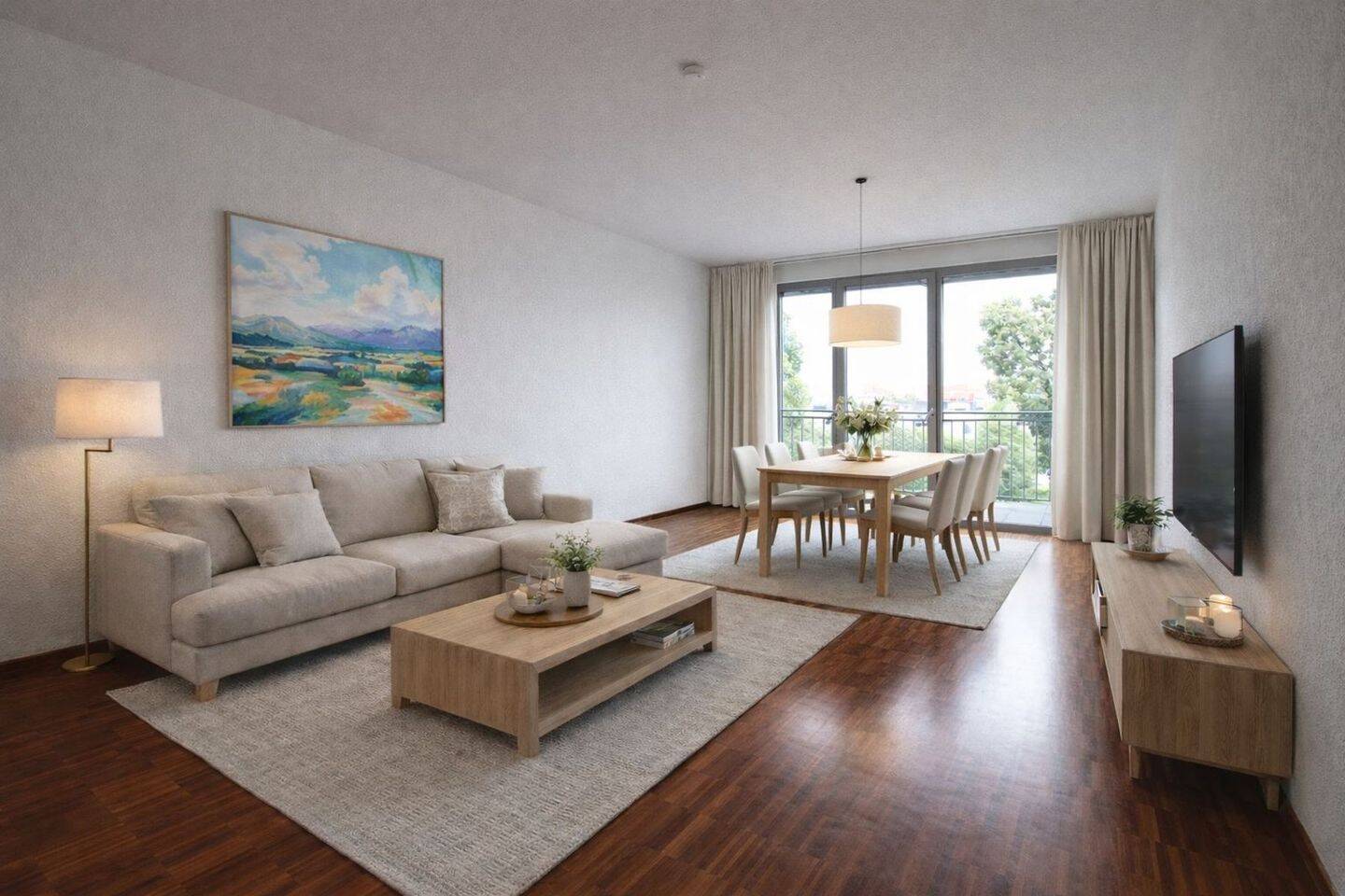 Attraktive 4-Zimmer-Wohnung, zwei Balkone und TG-Stellplatz in Mannheim (Erbpacht) – Mannheim – Vorschaubild 5