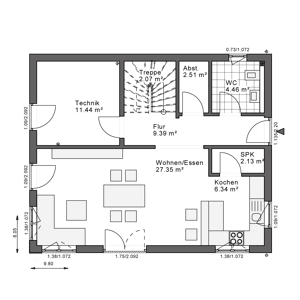 Perfekte Harmonie: Haus, Grundstück & Finanzierung aus einer Hand. – 40229 Düsseldorf – Vorschaubild 2
