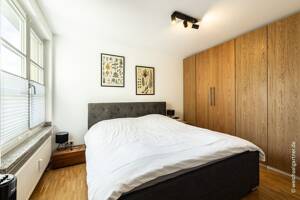 Moderne 2-Zimmer-Wohnung in ruhiger Lage mit Westloggia und Blick ins Grüne – 81379 München – Vorschaubild 7