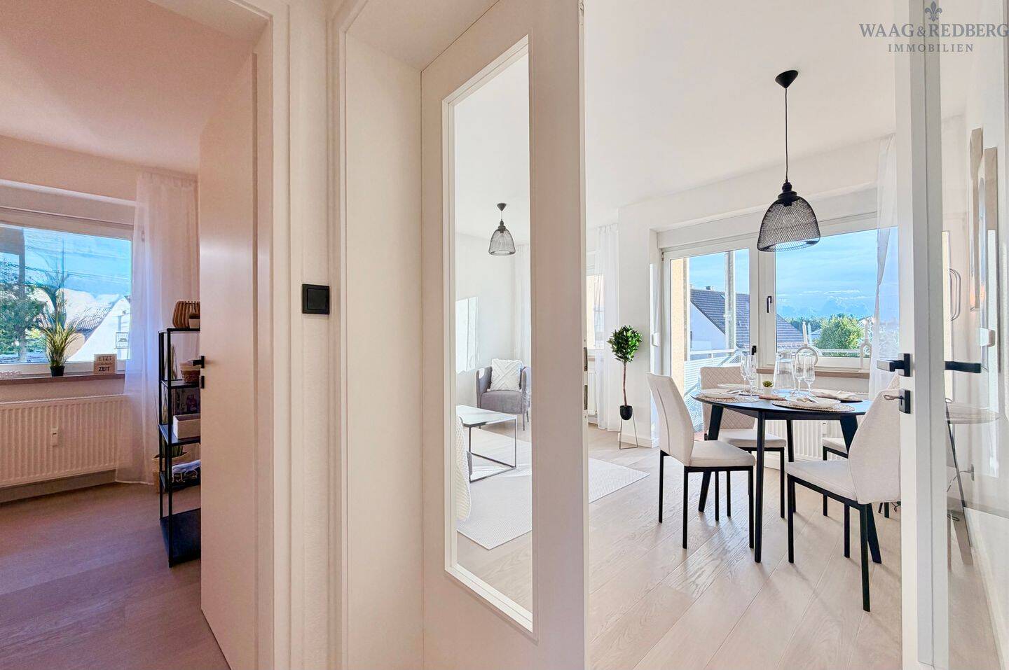 Modern sanierte 3-Zimmer-Wohnung mit großem Balkon! – Schwandorf – Vorschaubild 4