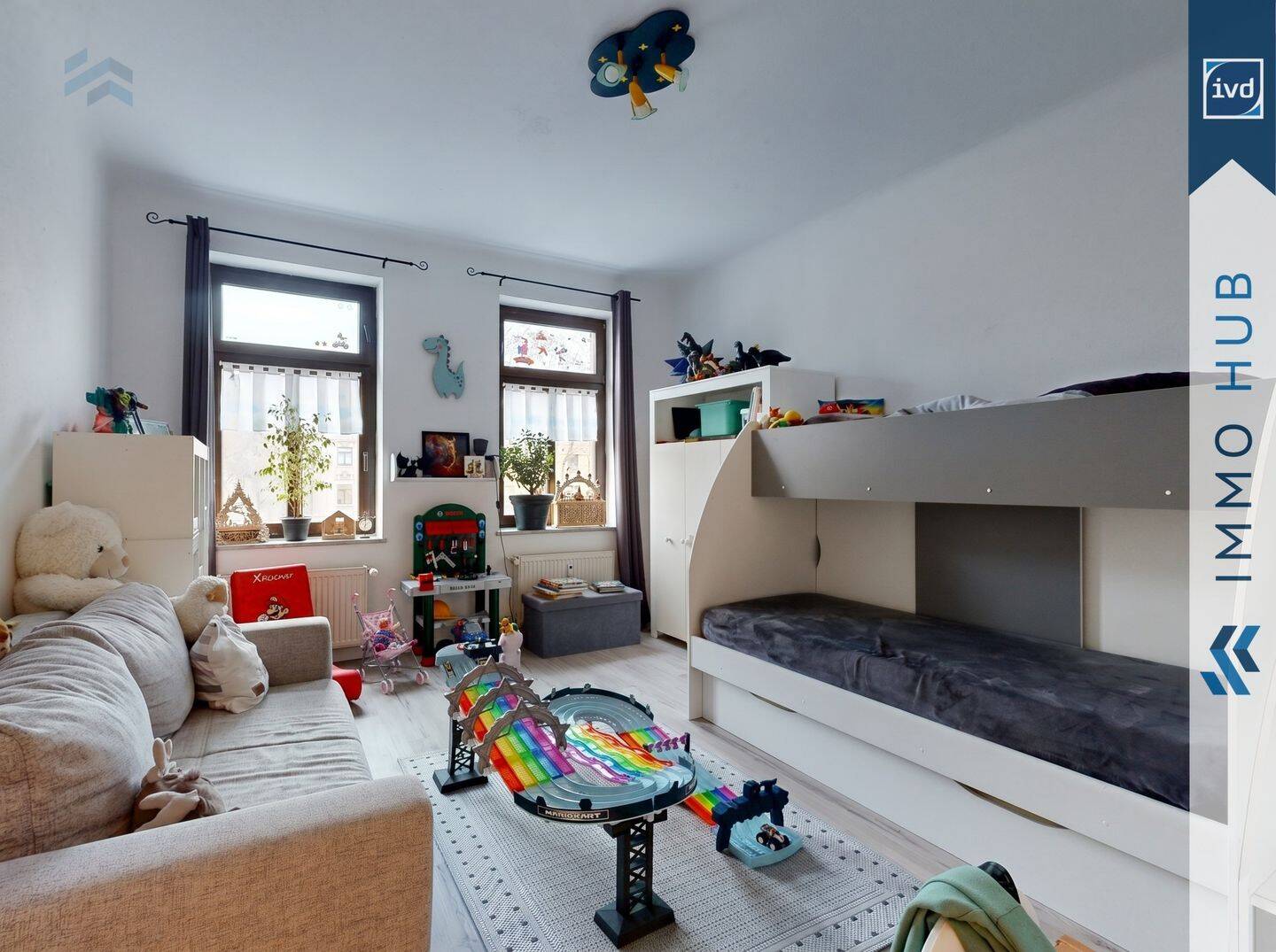 ++ frisch renoviert, 4,48% IST-Rendite, Einbauküche! Charmante 3-Zimmer Wohnung in Stötteritz ++ – Leipzig – Vorschaubild 9