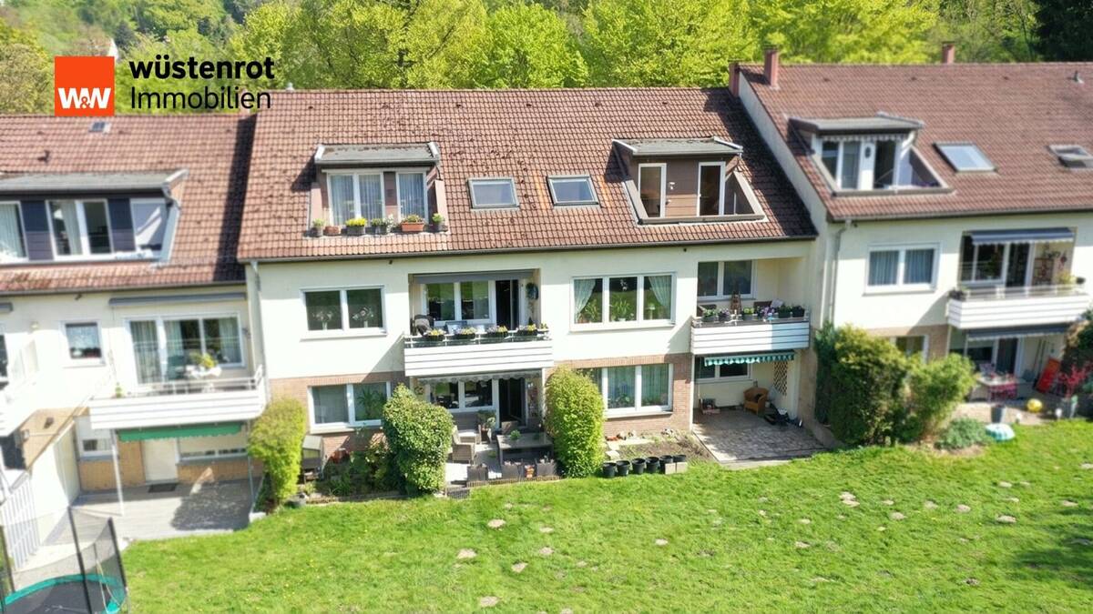 Kleine Schweiz in Bielefeld-Sieker: 3-Zimmer-Wohnung mit Terrasse & Garage – 33605 Bielefeld – Bild 1 von 9