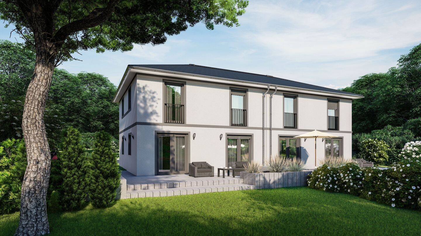 Doppelhaus "Graz" - modernes Wohnen mit Grundstück zum fairen Preis – Waldkraiburg – Bild 1 von 6