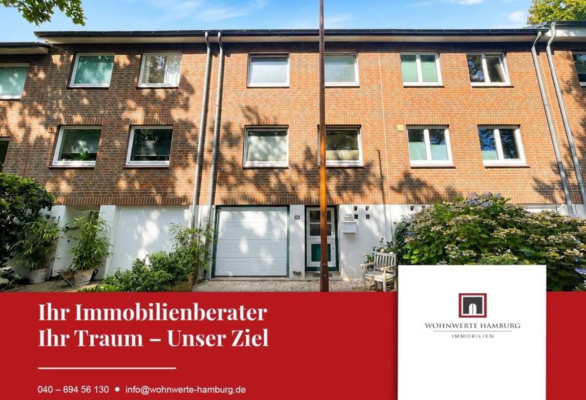 WOHNWERTE HAMBURG - Familienparadies in ruhiger Lage in Hamburg-Iserbrook! – 22589 Hamburg – Bild 1 von 9