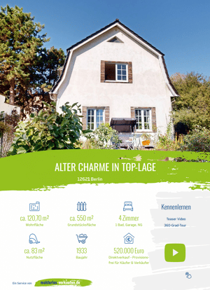 0 % Provision - Alter Charme in Top-Lage – 12621 Berlin – Vorschaubild 2