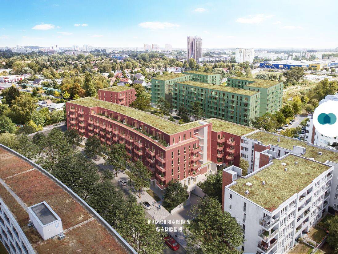 Toll geschnittene 1,5-Zimmer-Wohnung mit BALKON im Neubauquartier 'Ferdinand's Garden' – Berlin – Vorschaubild 8