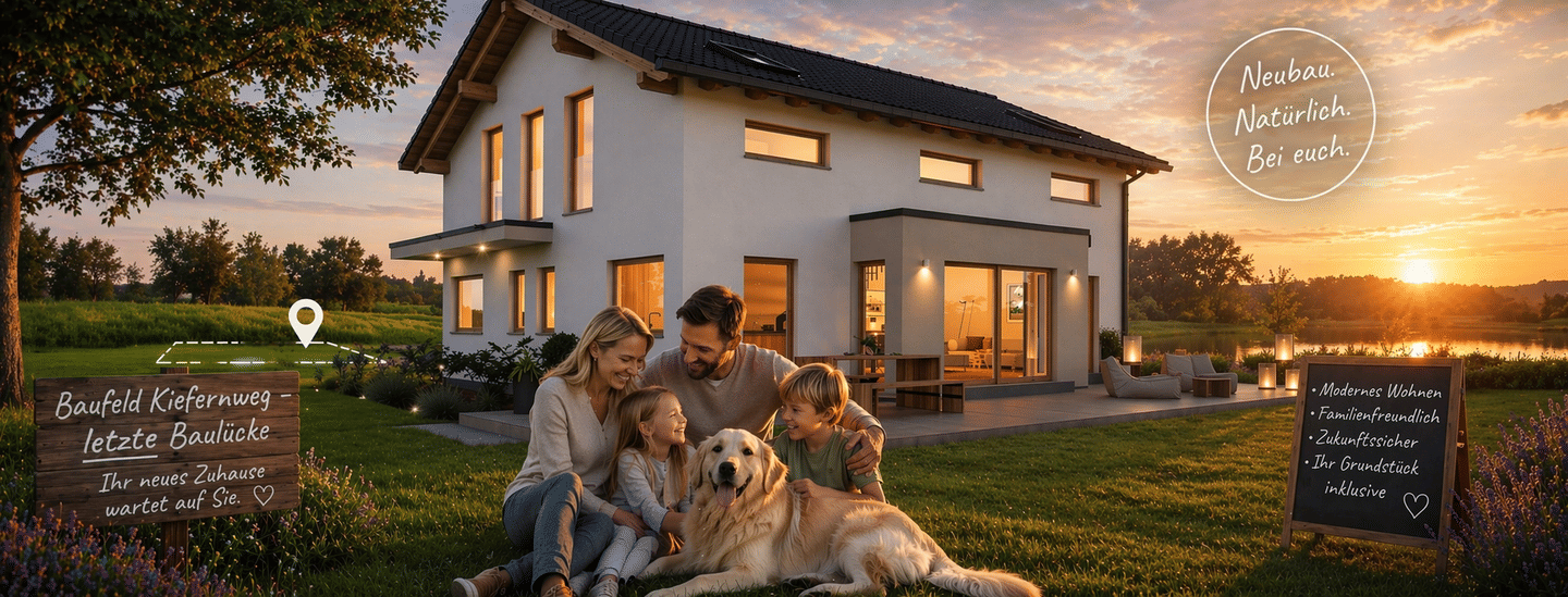 🏡 Letzte Baulücke am Kiefernweg! Dein EFH in Rostock 🖤 – Rostock – Bild 1 von 4