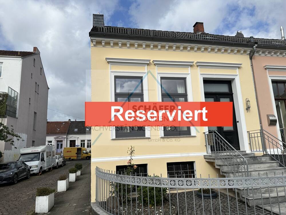 Schöne Doppelhaushälfte in bevorzugter Lage von Bremen